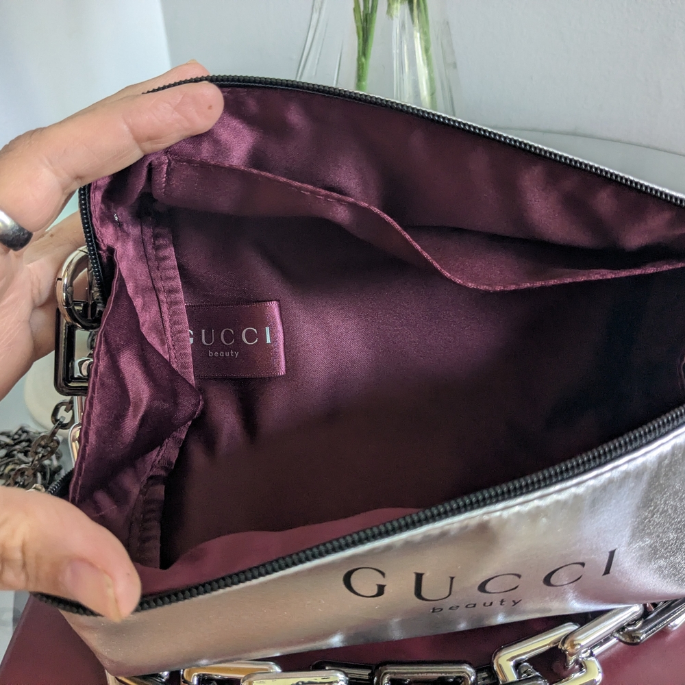 Gucci Silver Chain Shoulder Bag - Picture 9 of 13